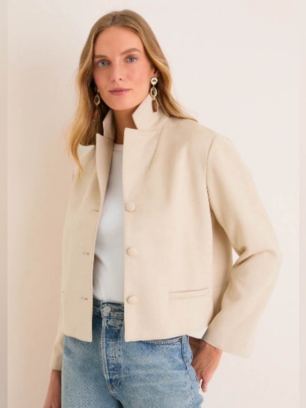 TuckerNuck Sand Suede Zaria Jacket, S M